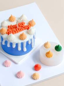 1入組4 孔DIY矽膠模具 - 無色 - 查看 3