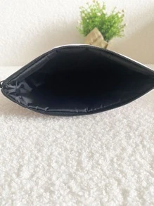 1 Túi Đựng Mỹ Phẩm Phong Cảnh Bướm Màu Xám Cầm Tay Slouchy Túi Vệ Sinh Di Động Túi Trang Điểm Cho Nữ Cô Gái Đựng Đồ Trang Điểm Hộp Đựng Đồ Trang Điểm - Xám - Xem 7