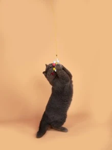 1入組隨機葡萄設計懸掛逗貓玩具 - 彩色 - 查看 3