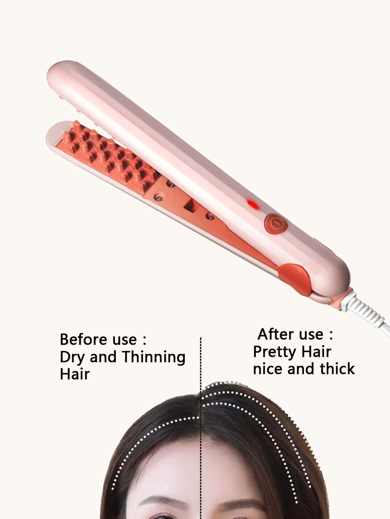 Corrugated Hair Crimping Iron Splint SHEIN USA