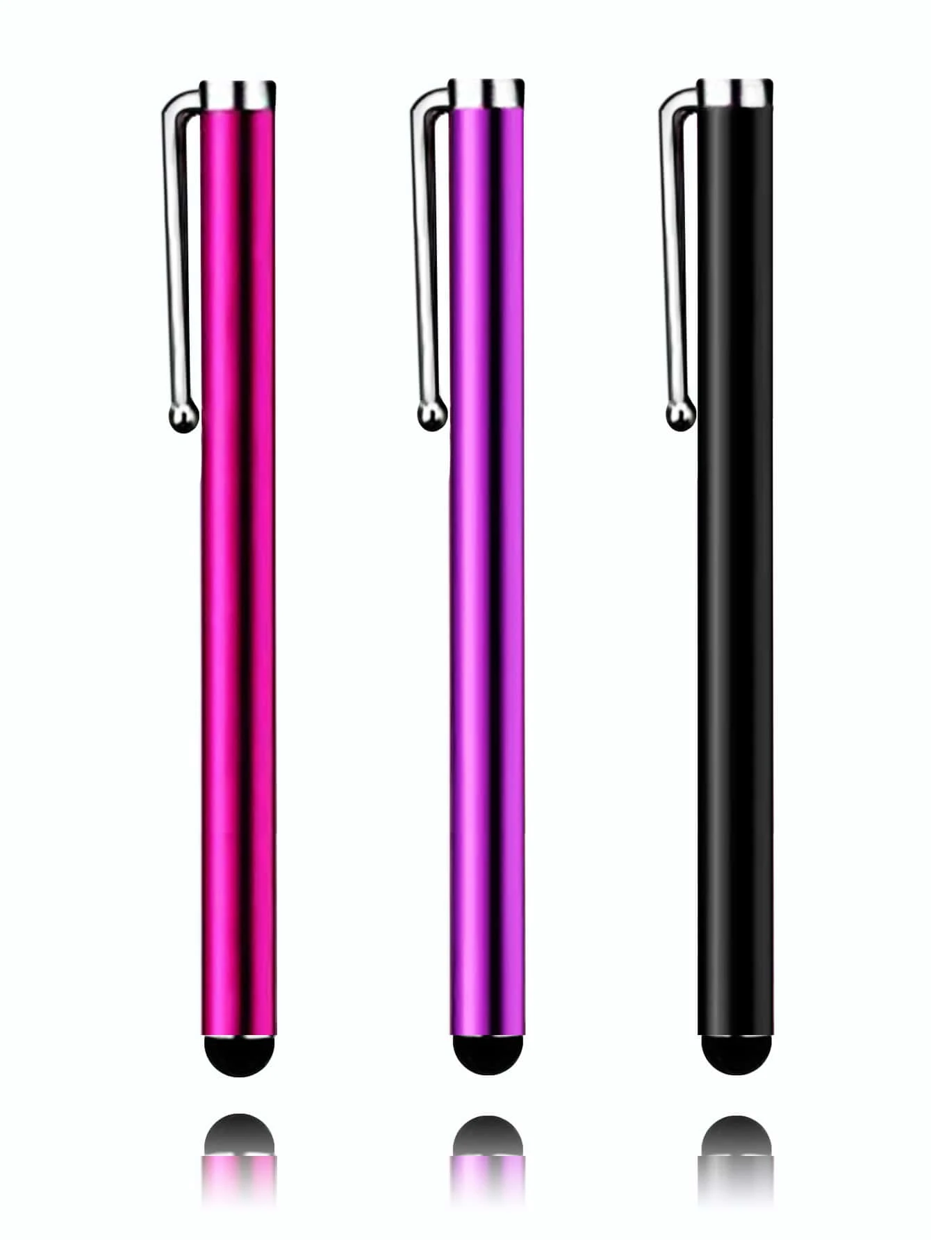 Uenjoy Handwriting Pen Set - 3pcs/Pack - Pink/Purple/Black - Multicolor - View 1