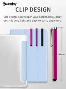 Uenjoy Handwriting Pen Set - 3pcs/Pack - Pink/Purple/Black - Multicolor - View 4