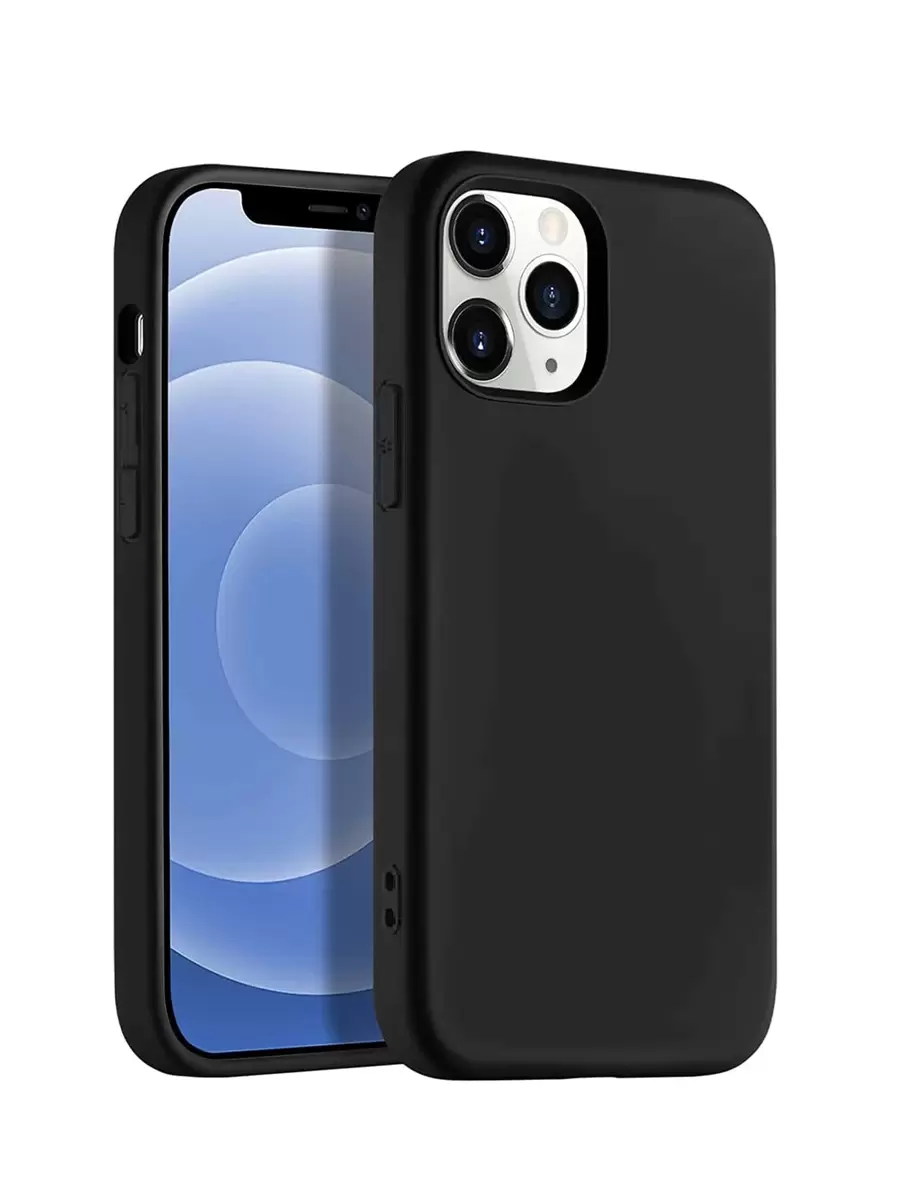 Plain Phone Case - Black - View 1