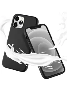 Plain Phone Case - Black - View 2