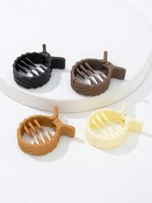 4入組馬尾固定器，休閒款 - 彩色 - 查看 3