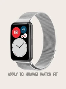 Milanese Watchband Compatible With Huawei Watch Fit
