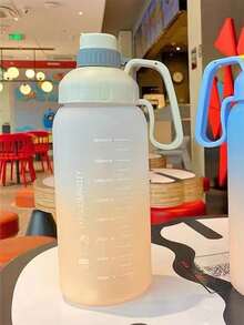 1入組漸層便攜平底無腳杯 - 彩色 - 查看 4