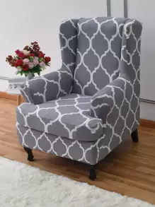 Tấm bọc ghế hình học in hình cánh - Nhiều màu - Xem 1