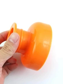 1pc Plain Plastic Donut Mold - Orange - View 2