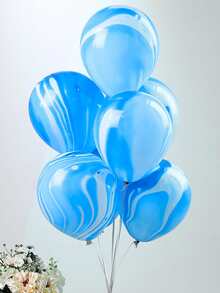 12 piezas Set globo decorativo - Azul - Ver 2