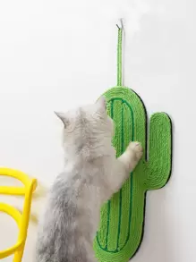 1pc Cactus Design Cat Scratcher - Green - View 1