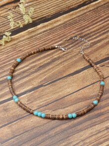 Vòng cổ đính cườm - Nhiều màu - Xem 1