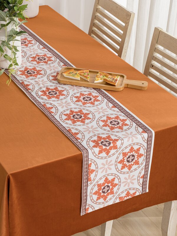 Mandala Print Table Runner SHEIN USA