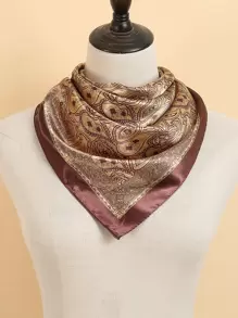 1 szt. Paisley Print damska chustka Vintage Classic do dekoracji chustka, opaska do włosów, opaska na głowę idealna do ubierania swojego wyglądu