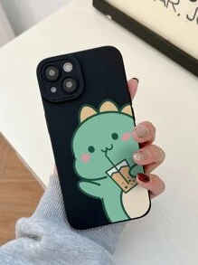 Hộp đựng điện thoại hình con khủng long hoạt hình - Nhiều màu - Xem 3