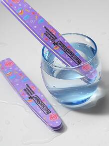 NailSunshine 5 cái 100/180 Grit Nail File - Màu tím - Xem 6