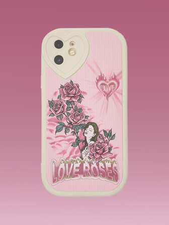Funda para móvil con estampado de figura