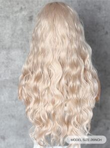 13*3 Lace Front Long Body Wave Synthetic Wig - Gold - View 2