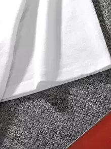 Manfinity Roghcode Áo thun nam vừa vặn cổ tròn tay ngắn Graphic Tee Động vật thường ngày vui mùa hè - trắng - Xem 4