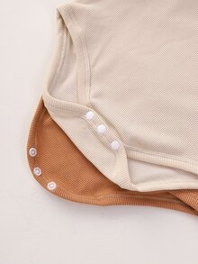 Baby 2sets Ribbed Knit Bodysuit & Pants