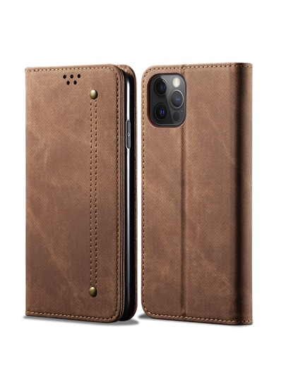 Magnetic Solid Flip Phone Case With Card Slot,International Version, Not The Domestic Version