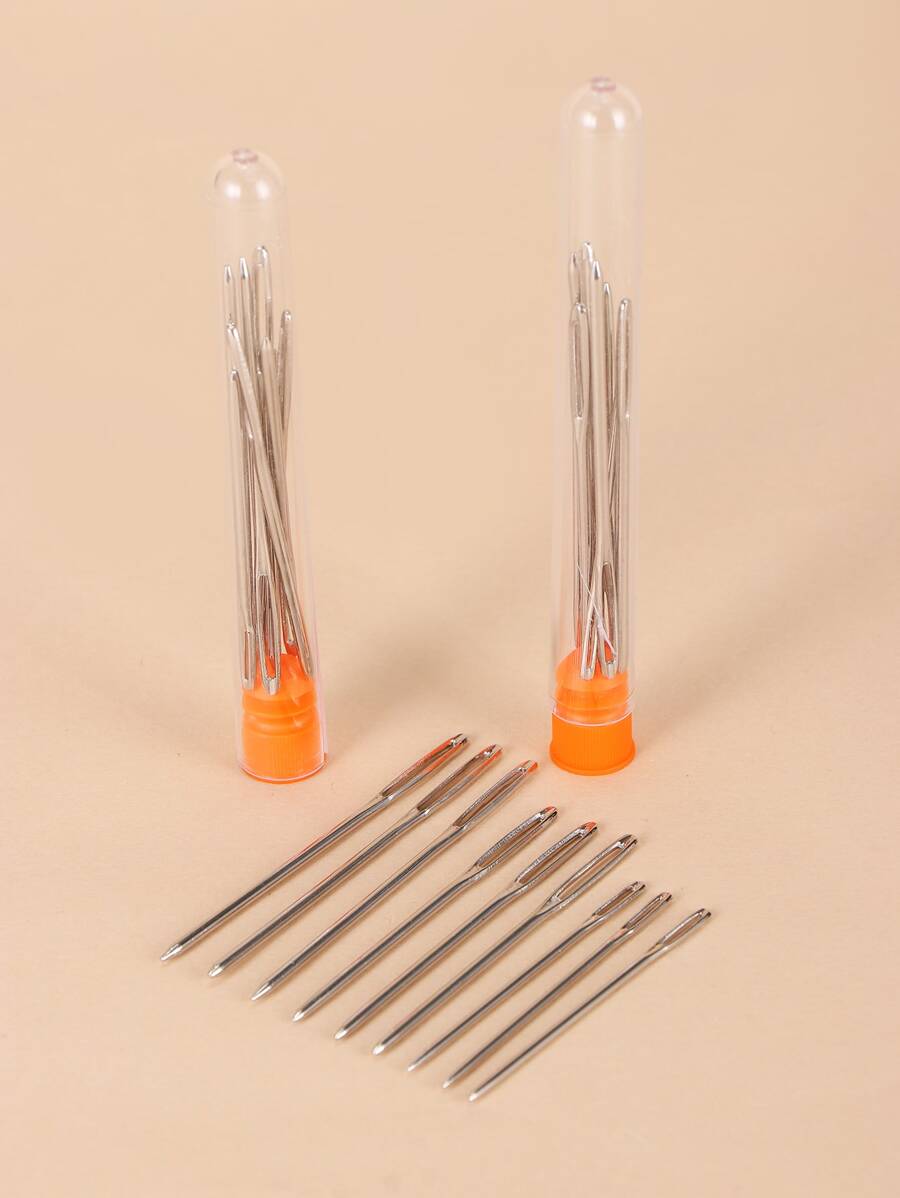 9 piezas Aguja de acero inoxidable - Multicolor - Ver 1
