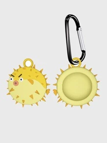 1pc Random Cartoon Graphic Case Compatible With Apple AirTag - Multicolor - View 2