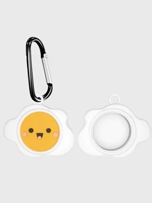 1pc Random Cartoon Graphic Case Compatible With Apple AirTag - Multicolor - View 3