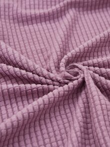 1 pieza Funda de asiento de sofá unicolor - Morado - Ver 5