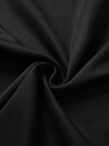 Manfinity Homme Men Contrast Trim Polo Shirt - Black - View 5