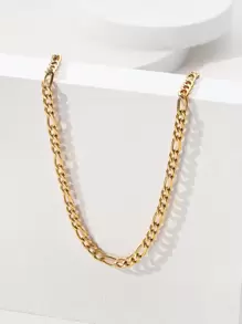 Collar de cadena minimalista - Amarillo Oro - Ver 1