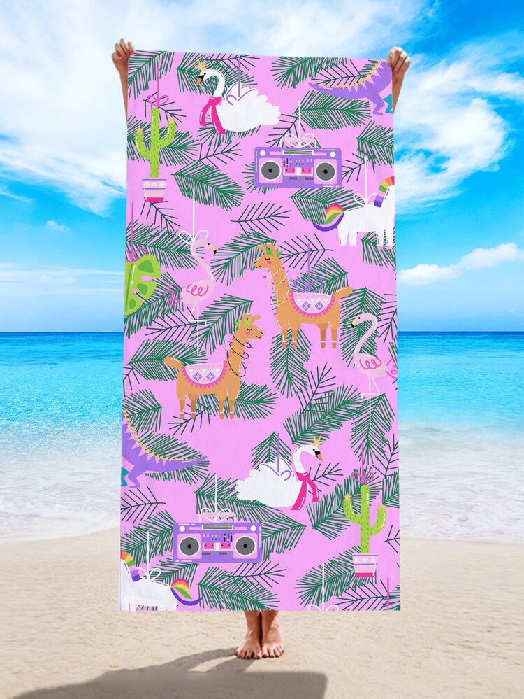 animal beach towels