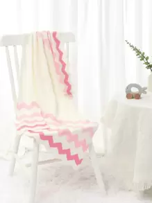 Baby Chevron Print Swaddling Blanket Love Valentine