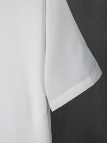 Manfinity EZcore Men Patch Detail Shirt Without Tee - White - View 4