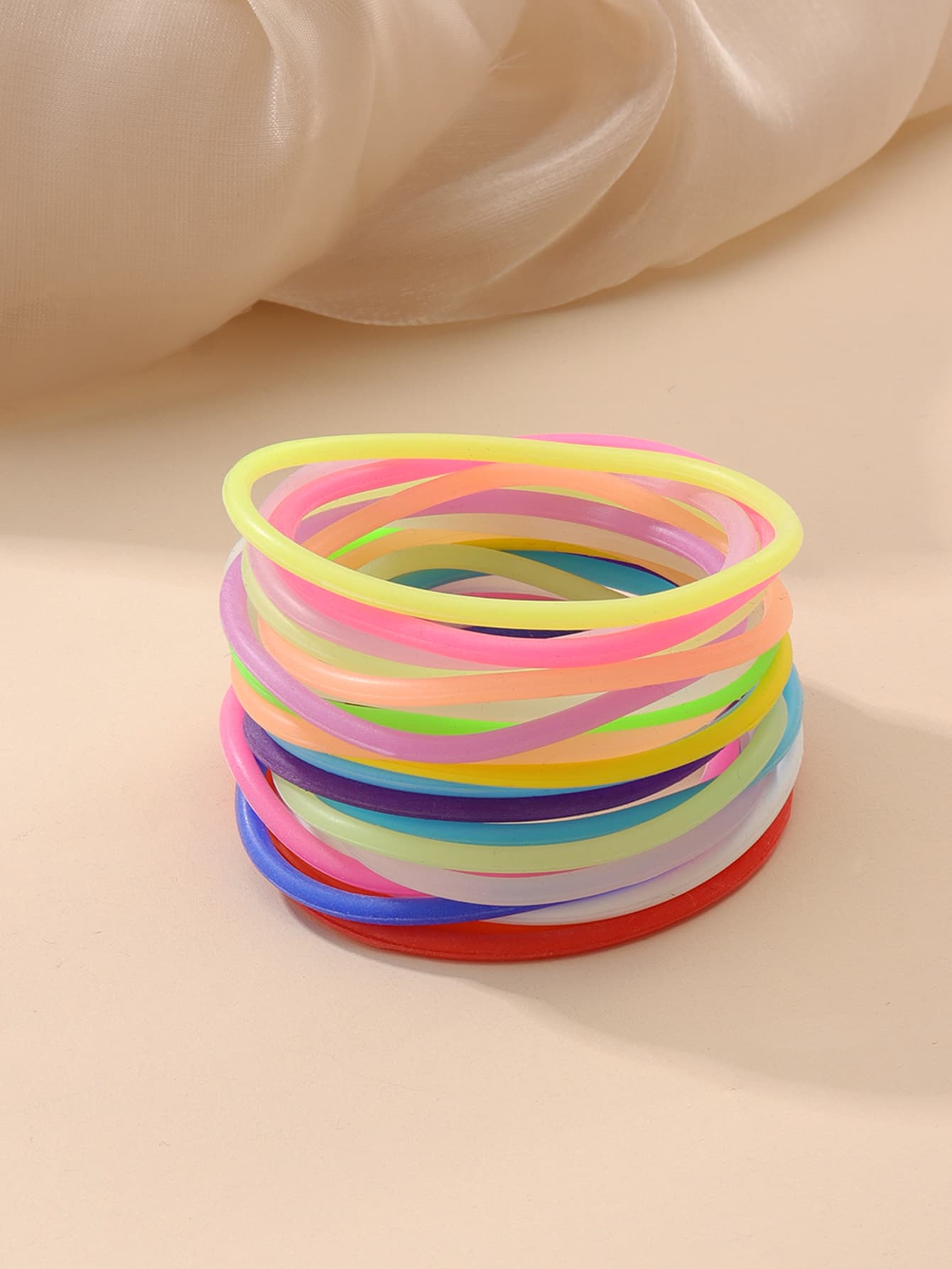 20 cái Màu ngẫu nhiên Phát sáng trong Vòng tay Bóng tối - Nhiều màu - Xem 1