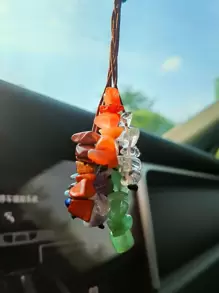 1pc Seven-Color Chakra Multi-Purpose Pendant - Multicolor - View 6