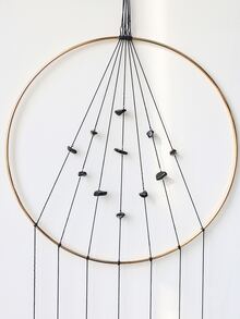 Adorno de pared Decoración de pared - Negro - Ver 2