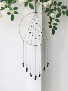 Adorno de pared Decoración de pared - Negro - Ver 3