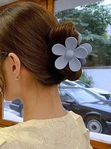 Hoa Thiết Kế Tóc Vuốt - Màu xanh lam - Xem 2