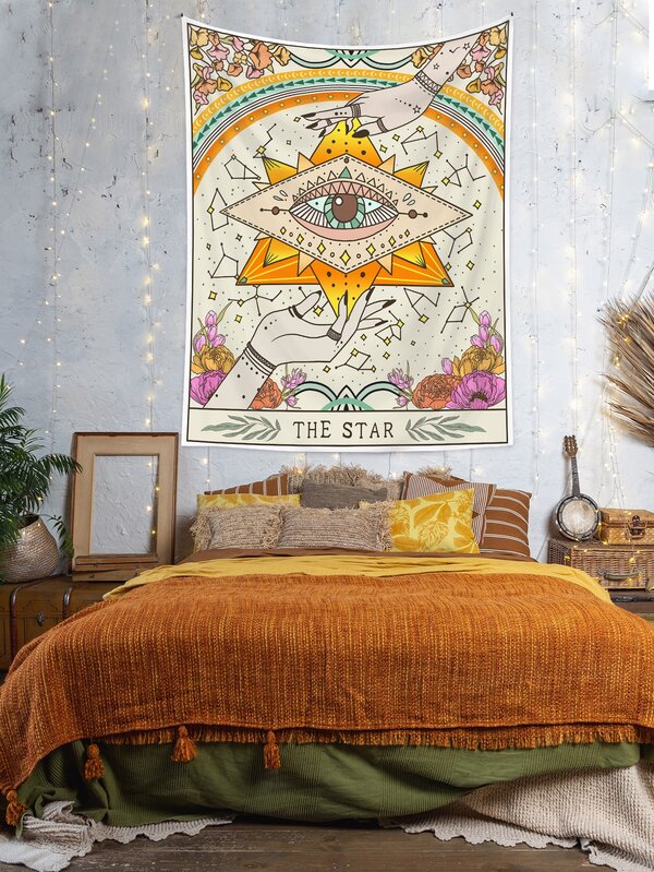 Tarot Pattern Tapestry SHEIN USA