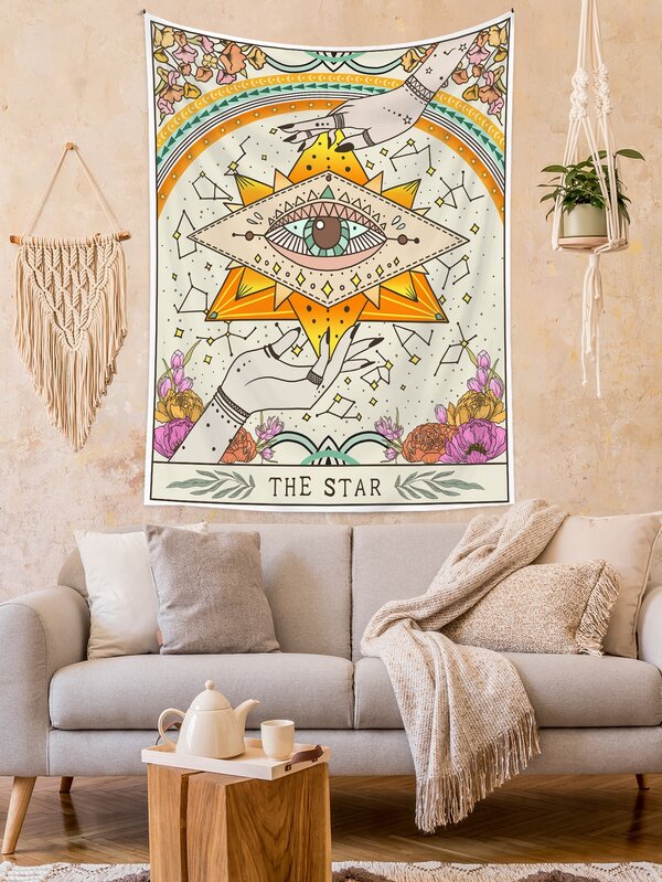 Tarot Pattern Tapestry SHEIN USA