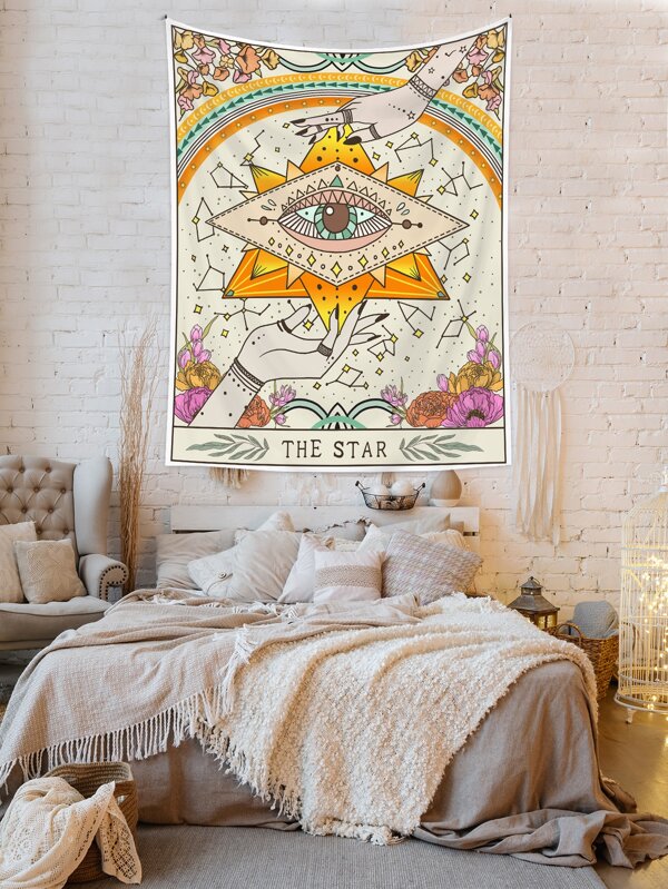 Tarot Pattern Tapestry SHEIN USA