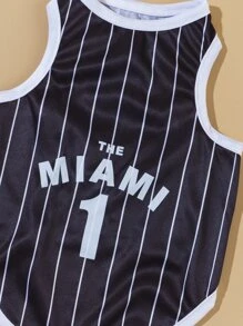 PETSIN 1pc Letter Graphic Pet Tank