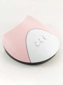 1pc Two Tone USB Nail Lamp, Simple Professional Nail Art Accessory Tool For Manicure - Pink - View 3