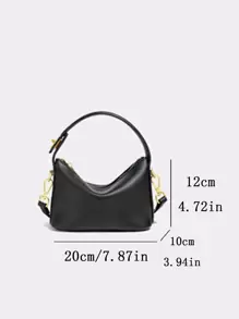 Lightweight,Business Casual Mini Twist Lock Top Handle Bucket Bag For Teen Girls Women College Students,Rookies & White-collar Workers Perfect for Office,College,Work ,Business,Commute,Outdoors, Travel, Outings