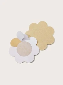 5對花朵形狀乳貼和36入組抗眩光貼布