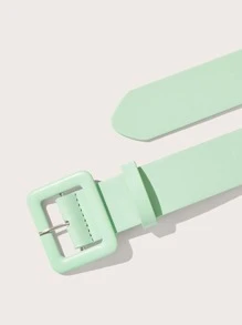 2 chiếc Thắt lưng khóa vuông có lỗ đục lỗ - Nhiều màu - Xem 4