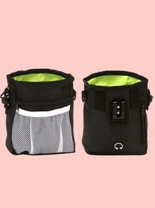 1 pieza Bolso de regalo para mascota multifuncional - Negro - Ver 2