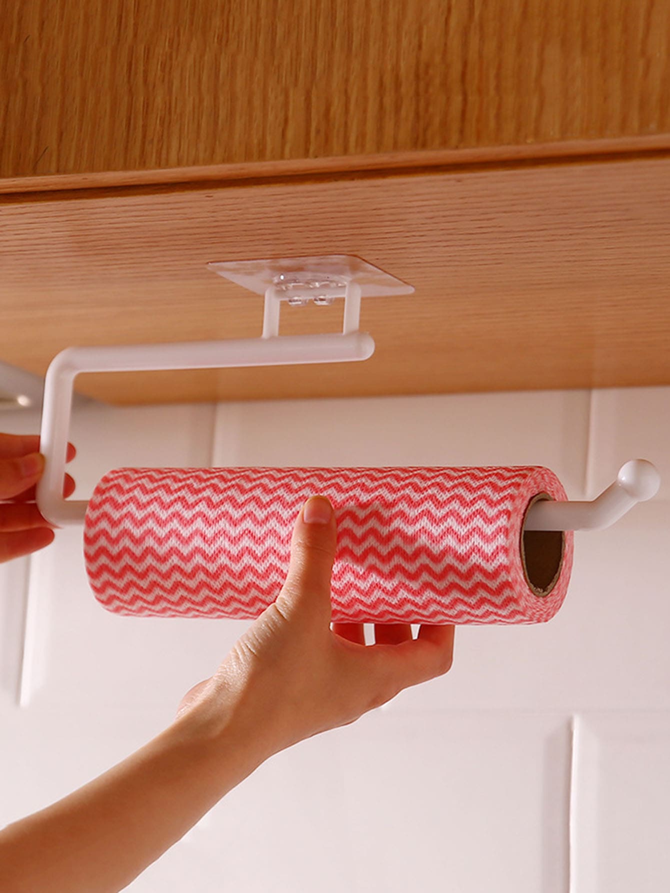 1pc Punch-free Rag Storage Rack