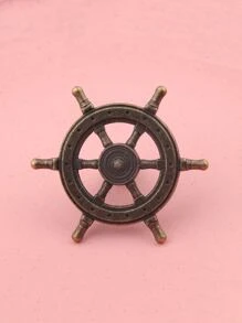 Rudder Shaped Drawer Knob - Bronze - View 4